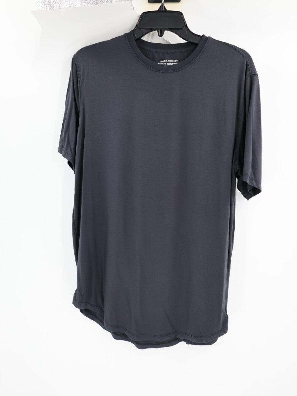 Jack Archer Shirt Mens Medium Anytime Tee active Modal Stretch Performance Black